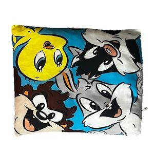 Small babyVintage 90’s baby Looney Tunes Character pillow for crib